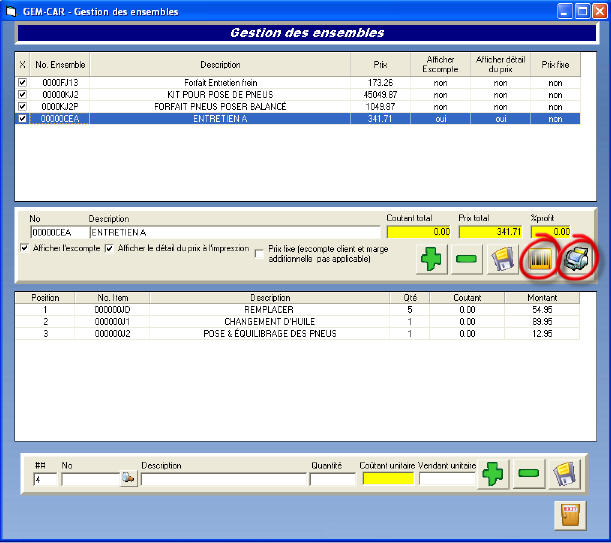 Comment Imprimer Un Rapport Dun Ensemble Ditems Dun Kit